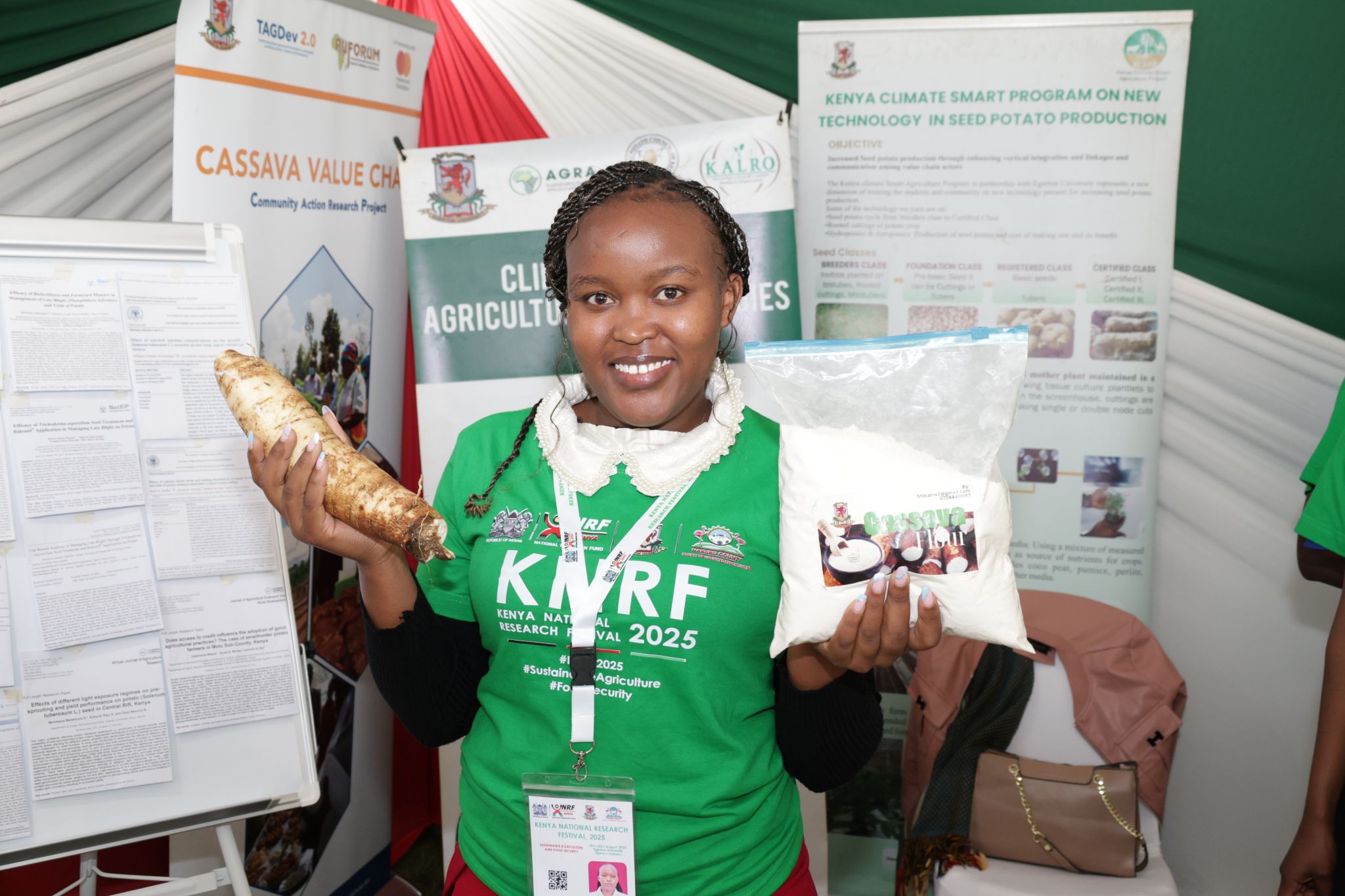 Researcher at Kenya National Research Festival